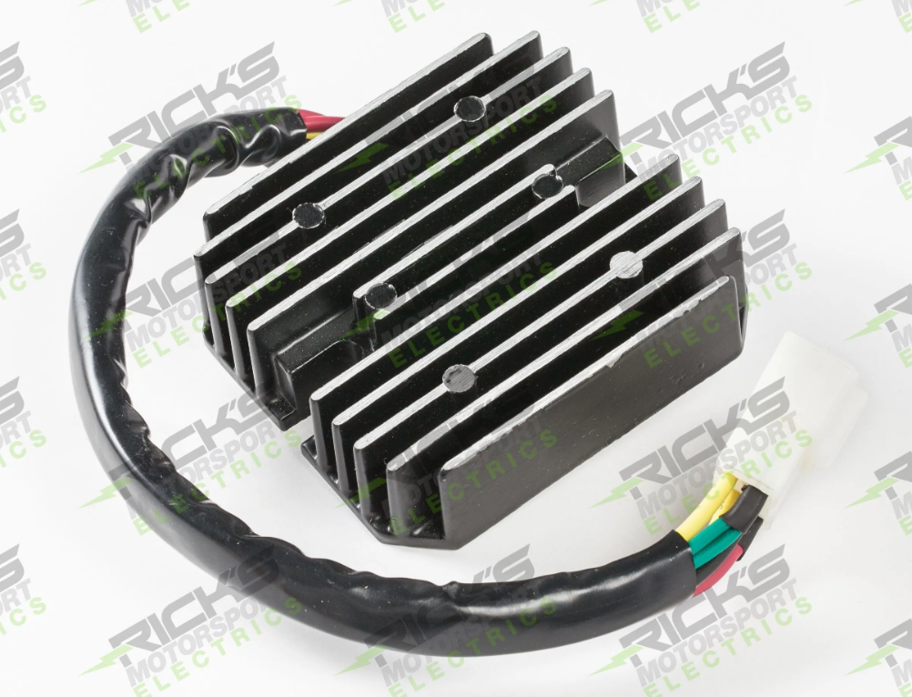 Rick's Motorsports Electrics Universal OEM Style Rectifier-Regulator for Kawasaki Vulcan '87-20 Rick's Motorsports Electrics Universal OEM Style Rectifier-Regulator for Kawasaki Vulcan '87-20